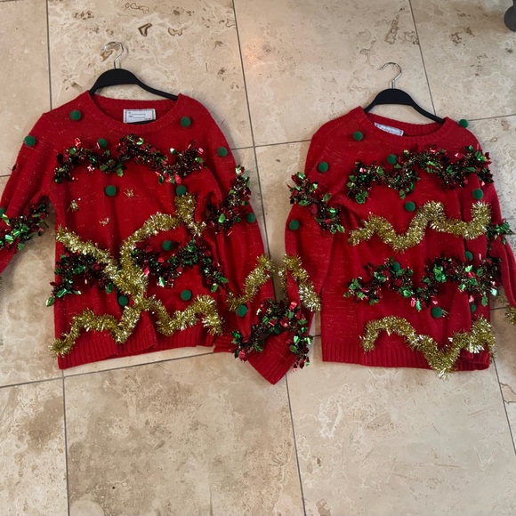 DIY ugly Christmas Sweater Set of two - Picture 1 of 4